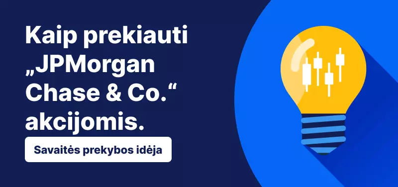 Kaip prekiauti „JPMorgan“ po 2025 m. III ketvirčio rezultatų