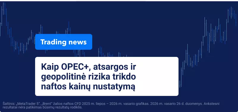 Naftos prekyba esant politinei pasiūlos kontrolei: kaip OPEC+, atsargos ir geopolitinė rizika trikdo normalų kainų nustatymą