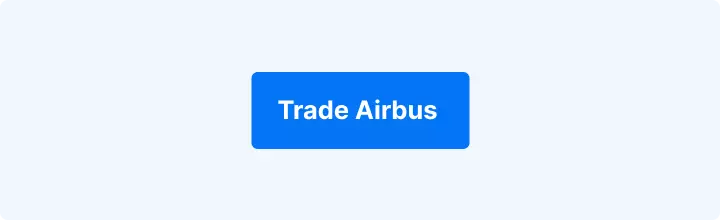 Blue button reading "Trade Airbus".