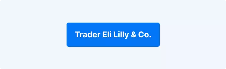 Bouton bleu indiquant « Trader Eli Lilly ».
