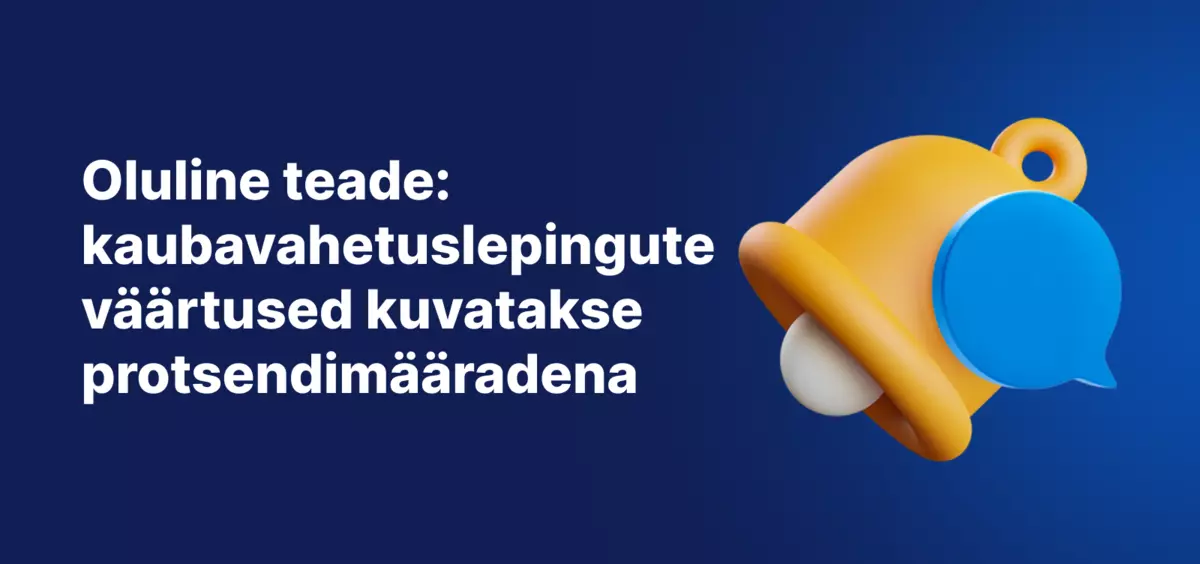 Kaubavahetustehingute väärtused