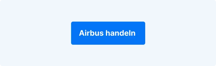 CTA-Button „Airbus handeln“ auf der Admirals-Plattform