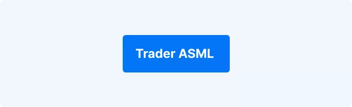 Bouton bleu indiquant « Trader l'action ASML ».