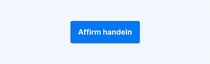 Banner mit dem CTA „Affirm handeln“ zum Handel der Affirm-Aktie
