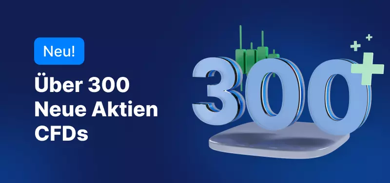 Auswahl an US-Aktien-CFDs vergrößert! 
