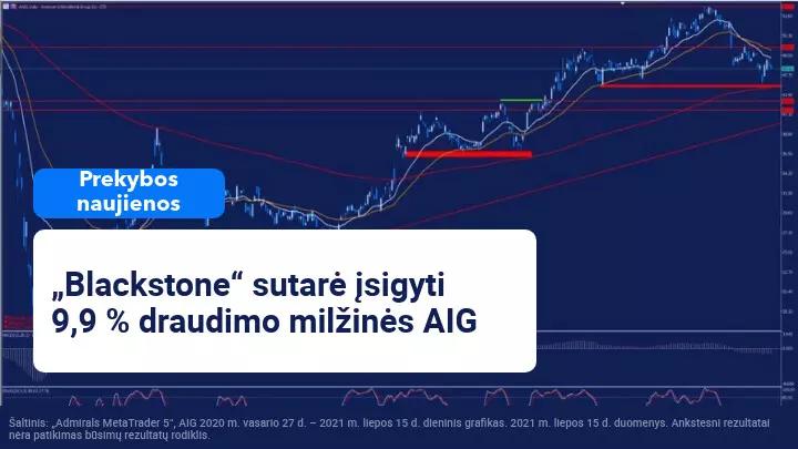 AIG sutinka parduoti dalį savo draudimo verslo „Blackstone“ bendrovei už 2 00 mln. JAV dolerių 