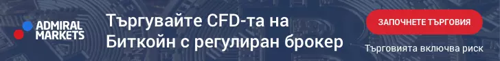 Търгувайте CFD-та върху Биткойн с Admiral Markets