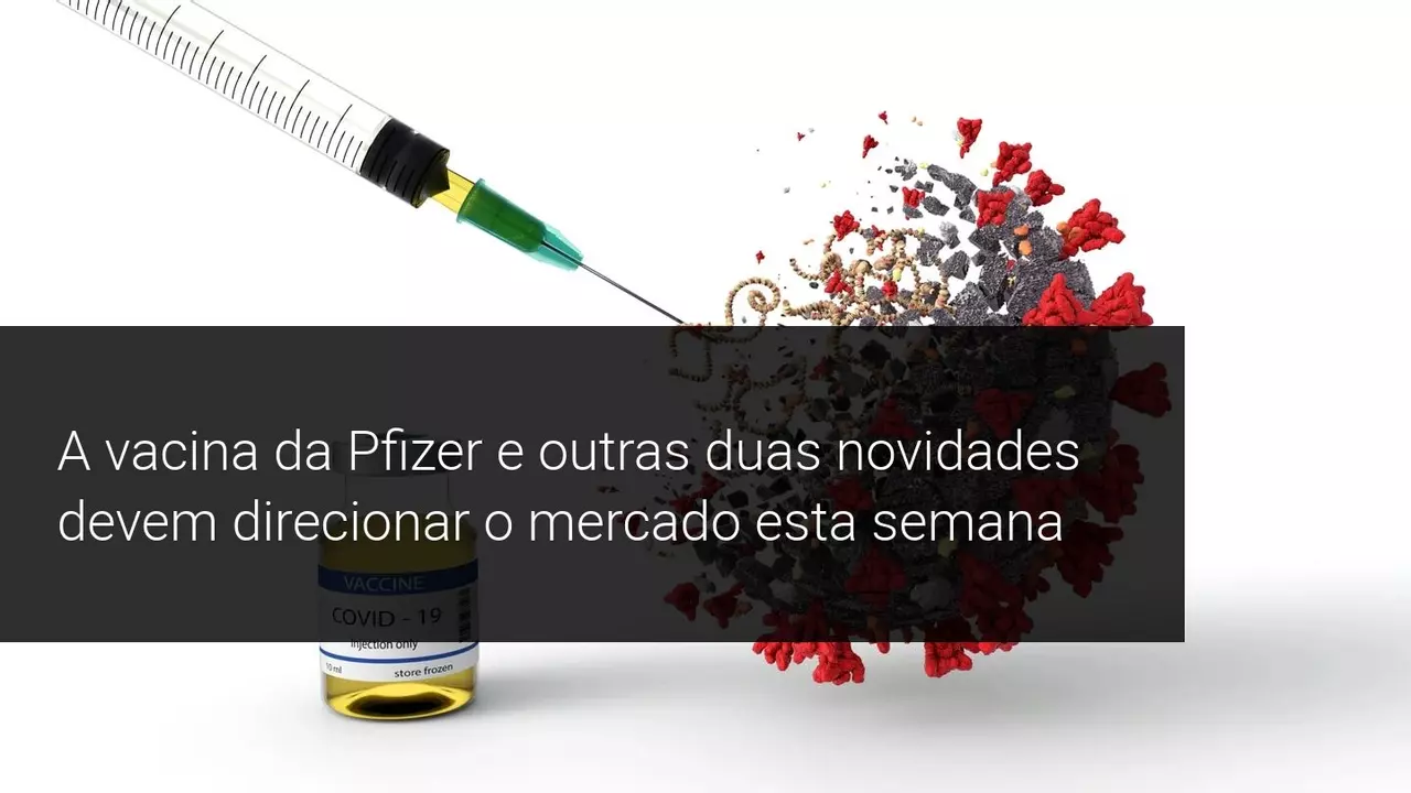A vacina da Pfizer e outras duas novidades devem direcionar o mercado esta semana - Admiral Markets