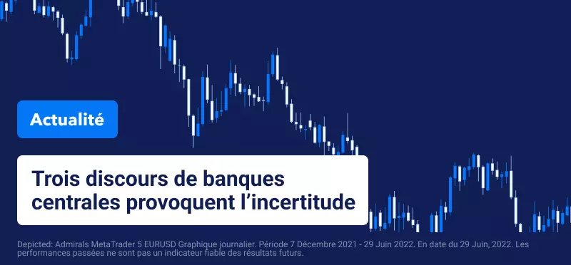 Trois Discours de Banques Centrales Hawkish dans un Contexte d'Incertitude
