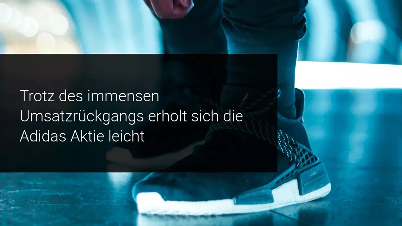 Trotz Einbrüchen bei den Verkäufen erholt sich Adidas langsam