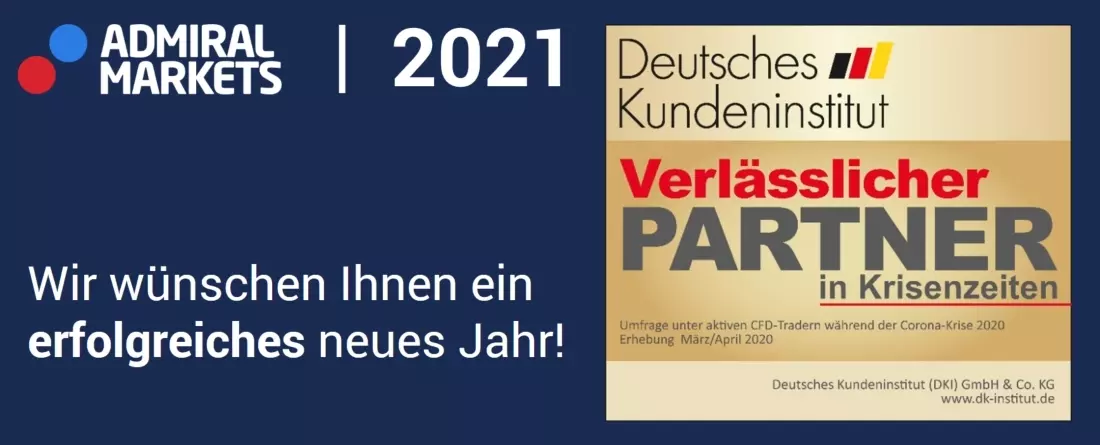 Admiral Markets wünscht Ihnen ein erfolgreiches Jahr 2021