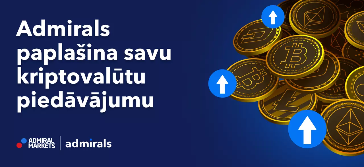 Admirals paplašina savu kriptovalūtu piedāvājumu!