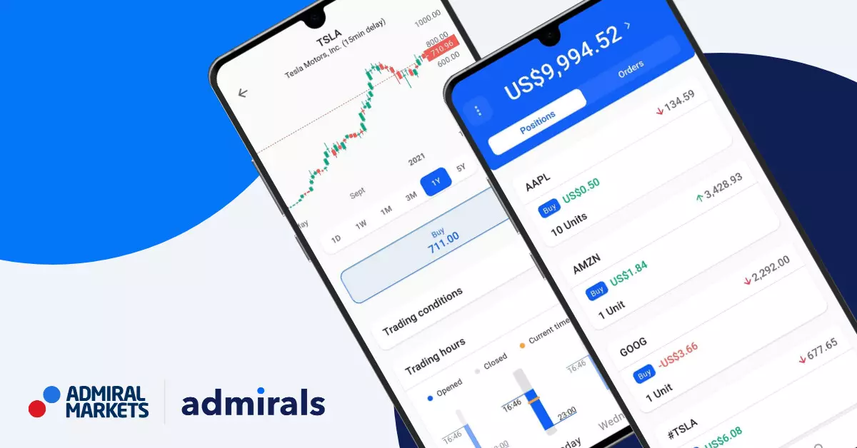 „Admirals“ programa jau yra „Huawei“ programų galerijoje