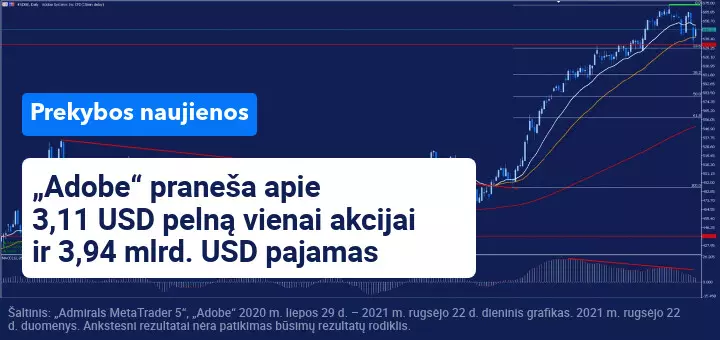 „Adobe“ ir vėl pateikė ketvirčio rezultatus, kurie viršijo rinkos lūkesčius 