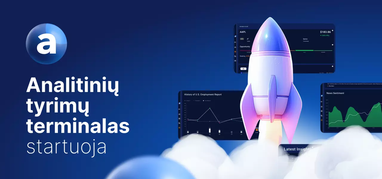 „Admirals“ pristato naują dirbtiniu intelektu pagrįstą analitinių tyrimų terminalą