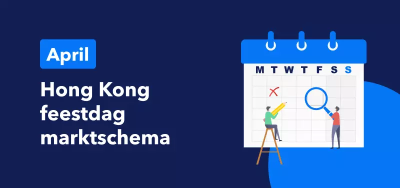 Hong Kong feestdag april marktschema