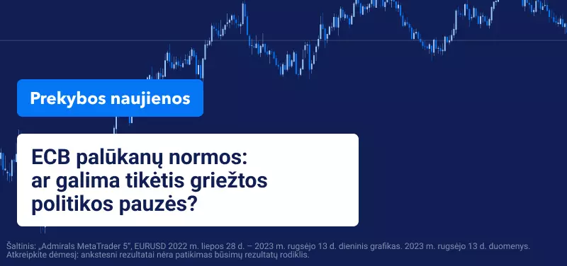ECB palūkanų normos: ar galima tikėtis griežtos politikos pauzės?