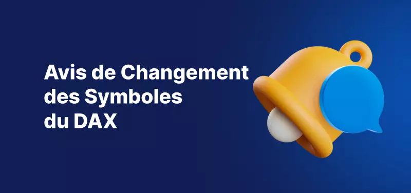 Admirals annonce le changement de nom des symboles DAX
