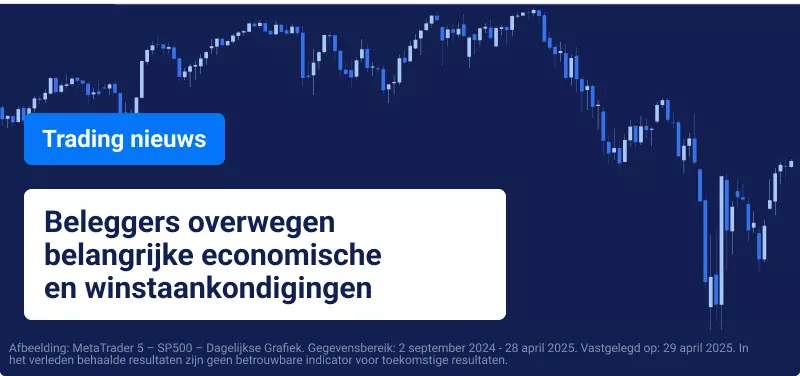 Beleggers overwegen belangrijke economische en winstaankondigingen