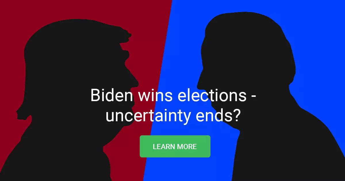 Biden wins elections - market reaction
