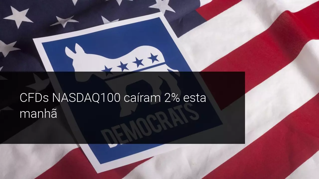 CFDs US100 caíram 2% esta manhã - Admiral Markets