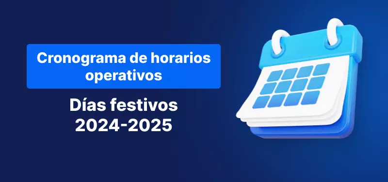 calendario bursátil durante la Navidad 2024-2025