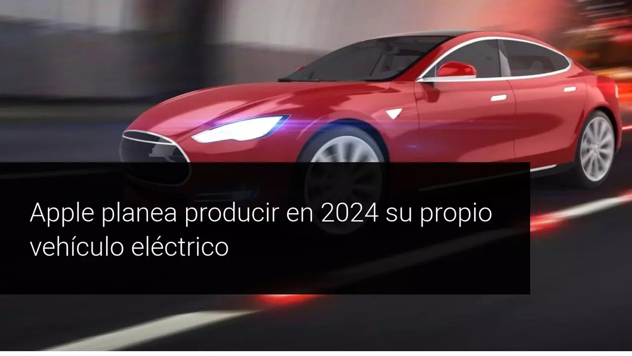 Apple y Tesla competirán 