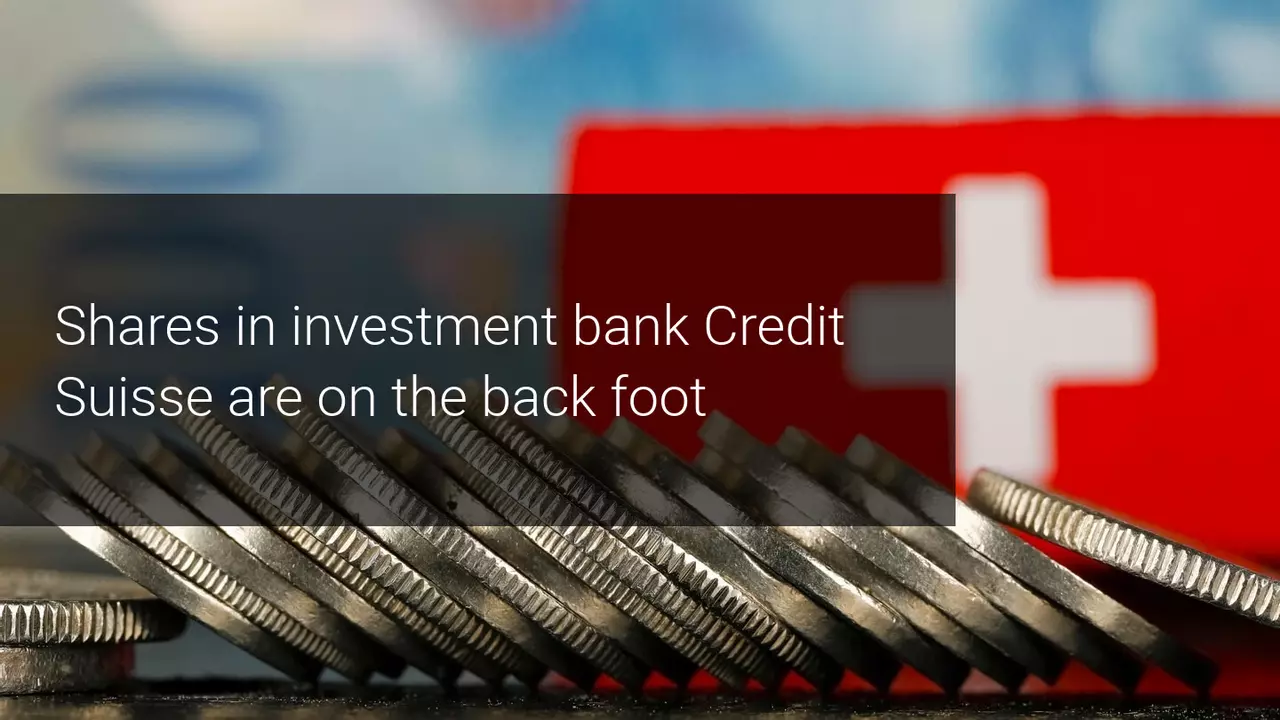 Credit Suisse records 38% fall in profits. More pain ahead?