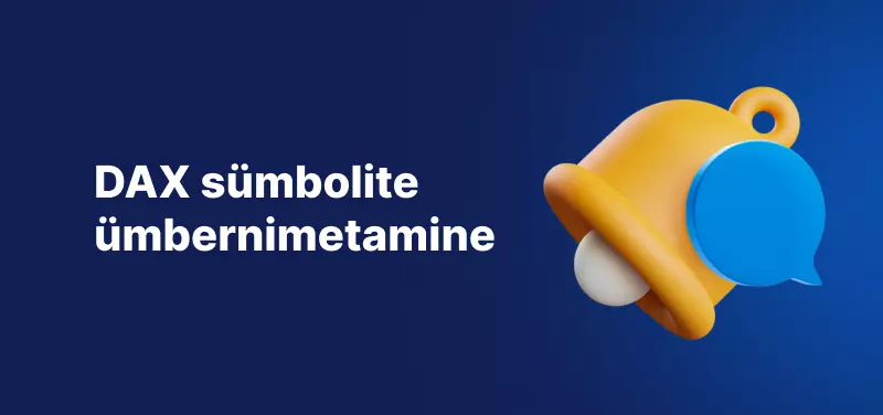 DAX sümbolite ümbernimetamine