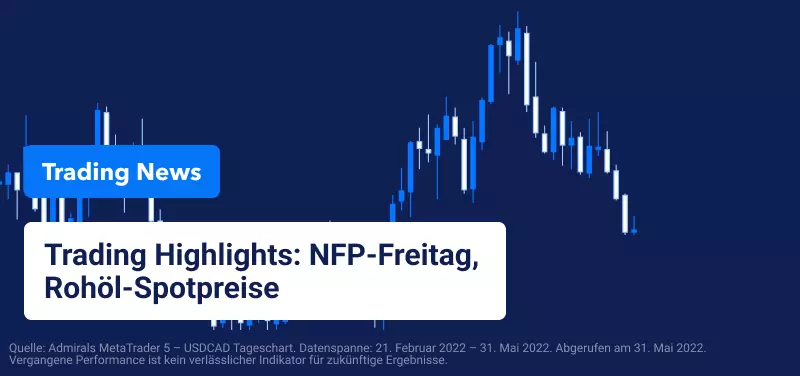 Trading Highlights: NFP-Freitag, Rohöl-Spotpreise