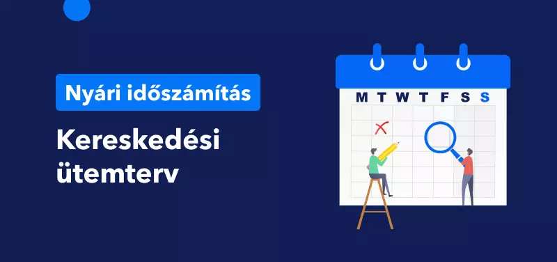 Kereskedési ütemterv 2022 nyári időszámítás