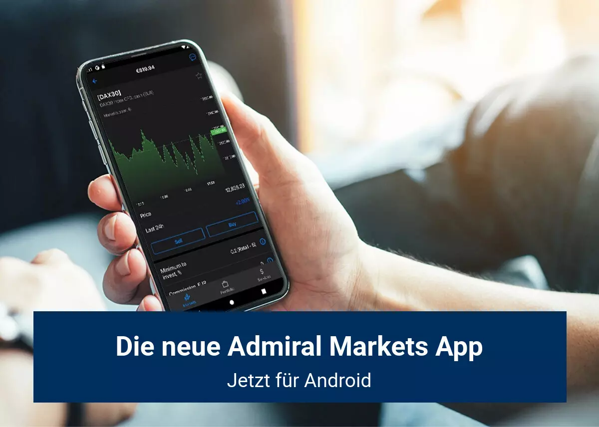 Die neue Android-App von Admiral Markets | Mobil Forex & CFD handeln