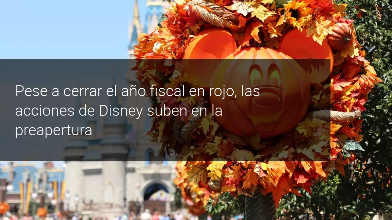 Disney sube en bolsa pese a malos resultados
