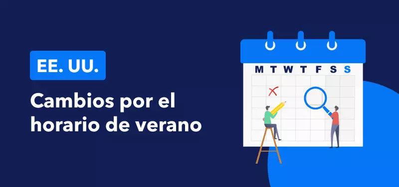 EEUU cambia horario verano