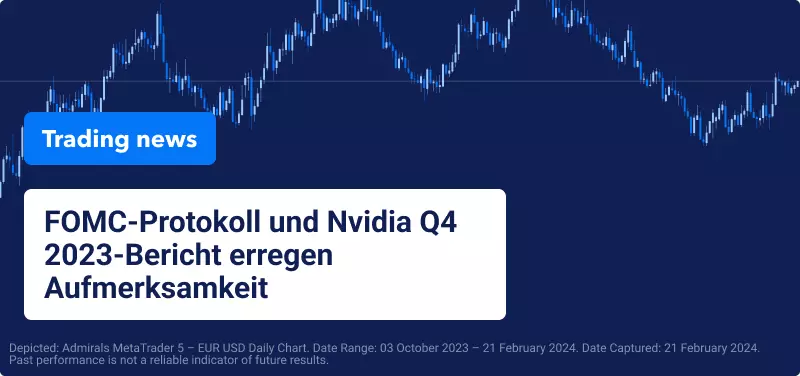 FOMC-Protokoll und Nvidia Q4 2023-Bericht erregen Aufmerksamkeit