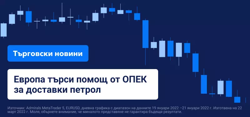 Европа търси помощ от ОПЕК за доставки на петрол