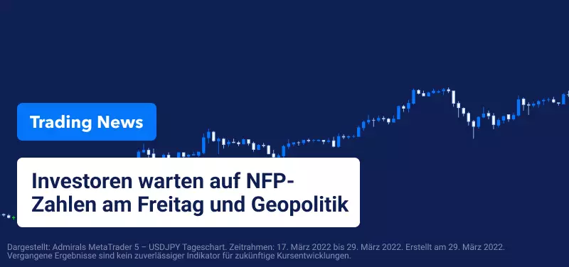 Alle Augen auf den NFP-Freitag und Geopolitik