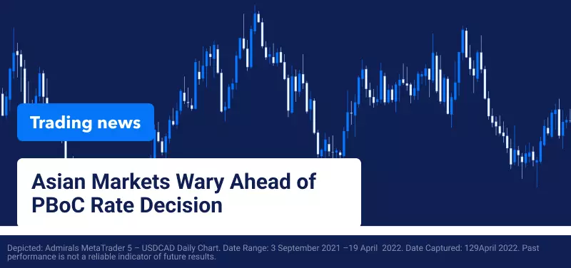 Asian Markets Wary Ahead of PBoC Rate Decision