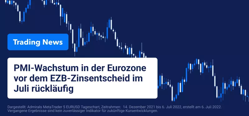 PMI-Wachstum in der Eurozone vor dem EZB-Zinsentscheid im Juli rückläufig 