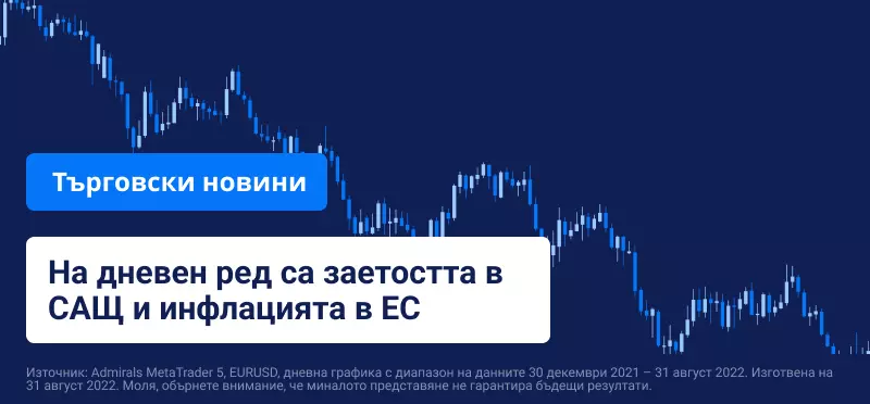 На дневен ред са заетостта в САЩ и инфлацията в ЕС