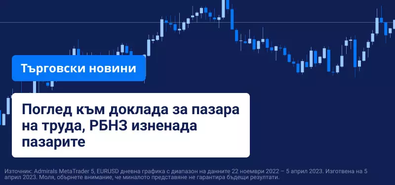 Поглед към доклада за пазара на труда, РБНЗ изненада пазарите