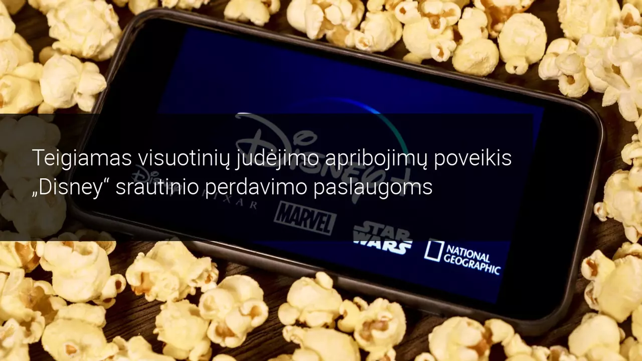 Dėl Disney+ Disney uždirba pelno, nepaisant pandemijos