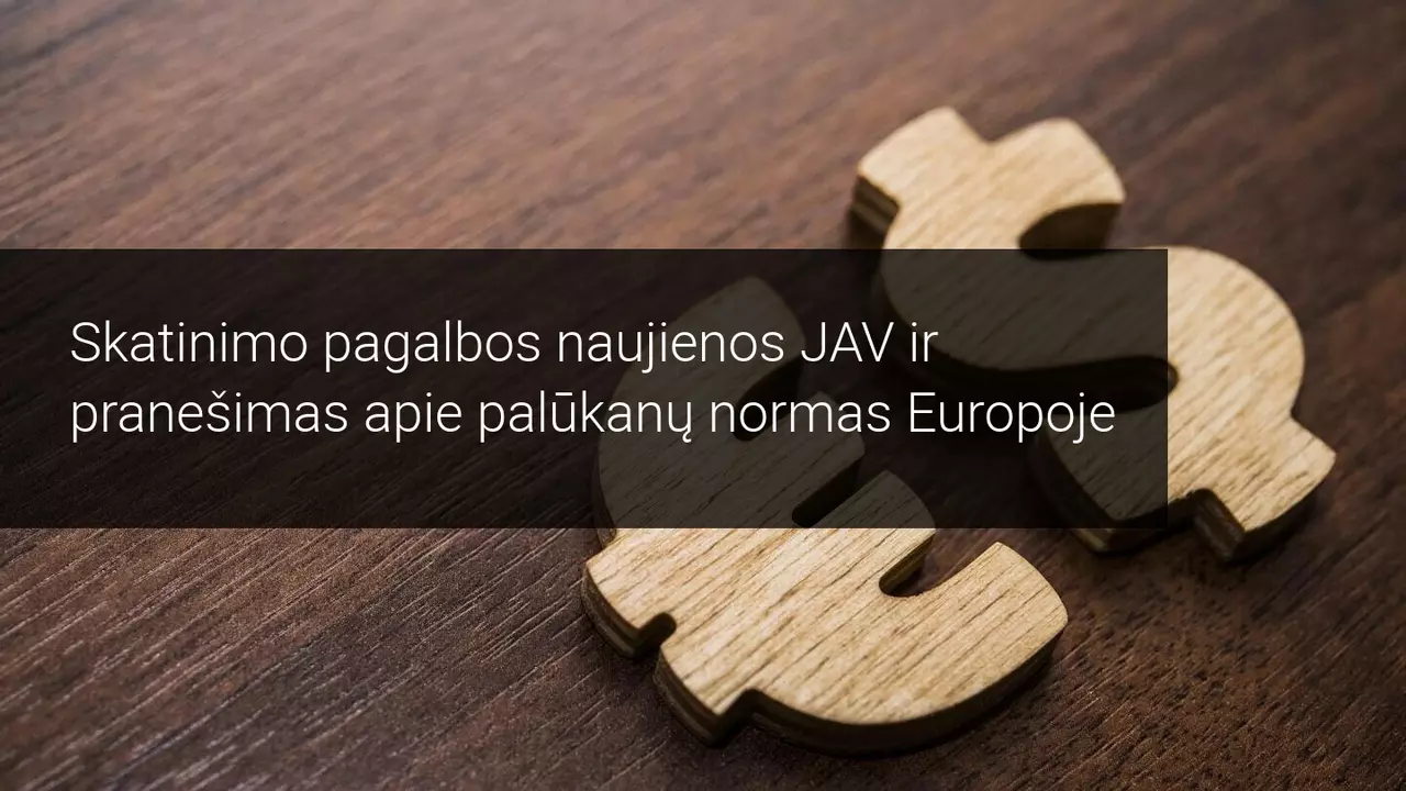 Joe Bidenas pasirašė naują pagalbos priemonių programą Jungtinėse Valstijose, o ECB nekeičia dabartinės palūkanų normos politikos