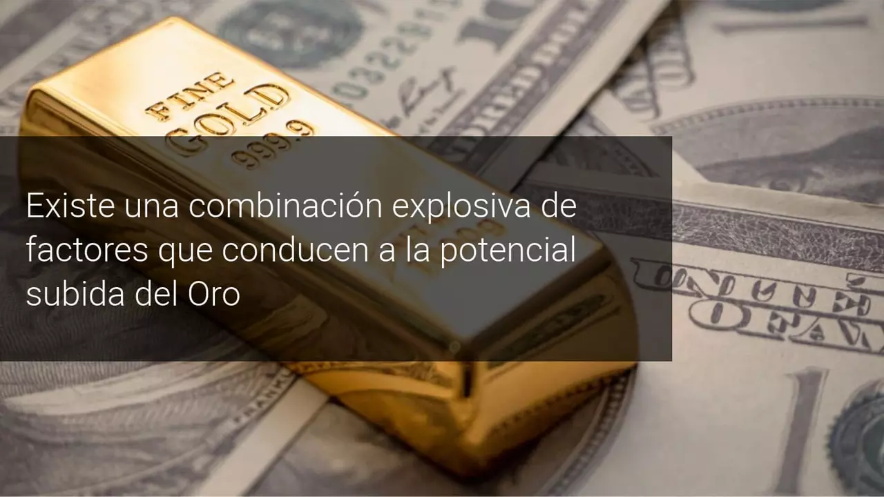 subida oro crisis