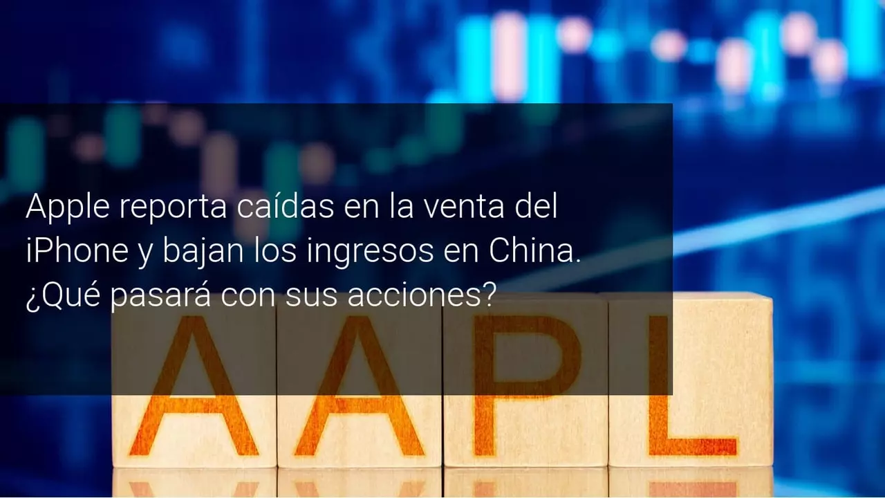 caída acciones Apple