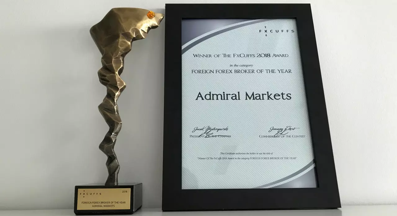 Forex-Broker des Jahres 2018 - Admiral Markets Award