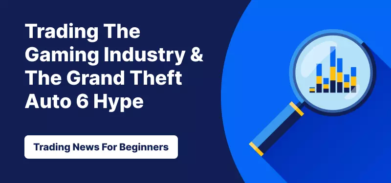 magnifying glass with GTA 6 related blog title on it