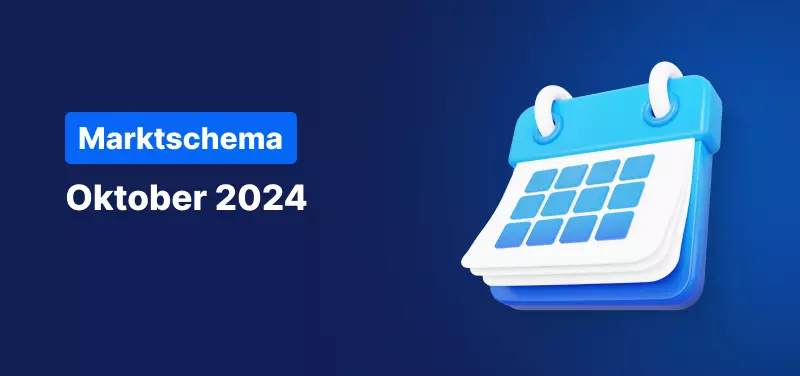 Handelsuren Marktschema - Oktober 2024