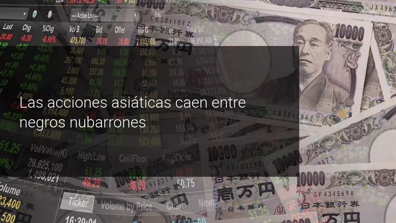 acciones asiaticas caen 
