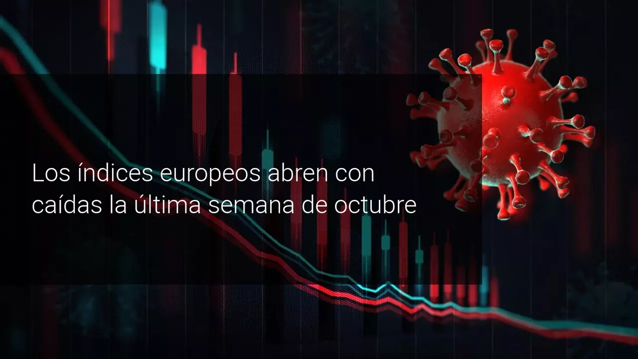 índices europeos en rojo por la segunda ola de coronavirus